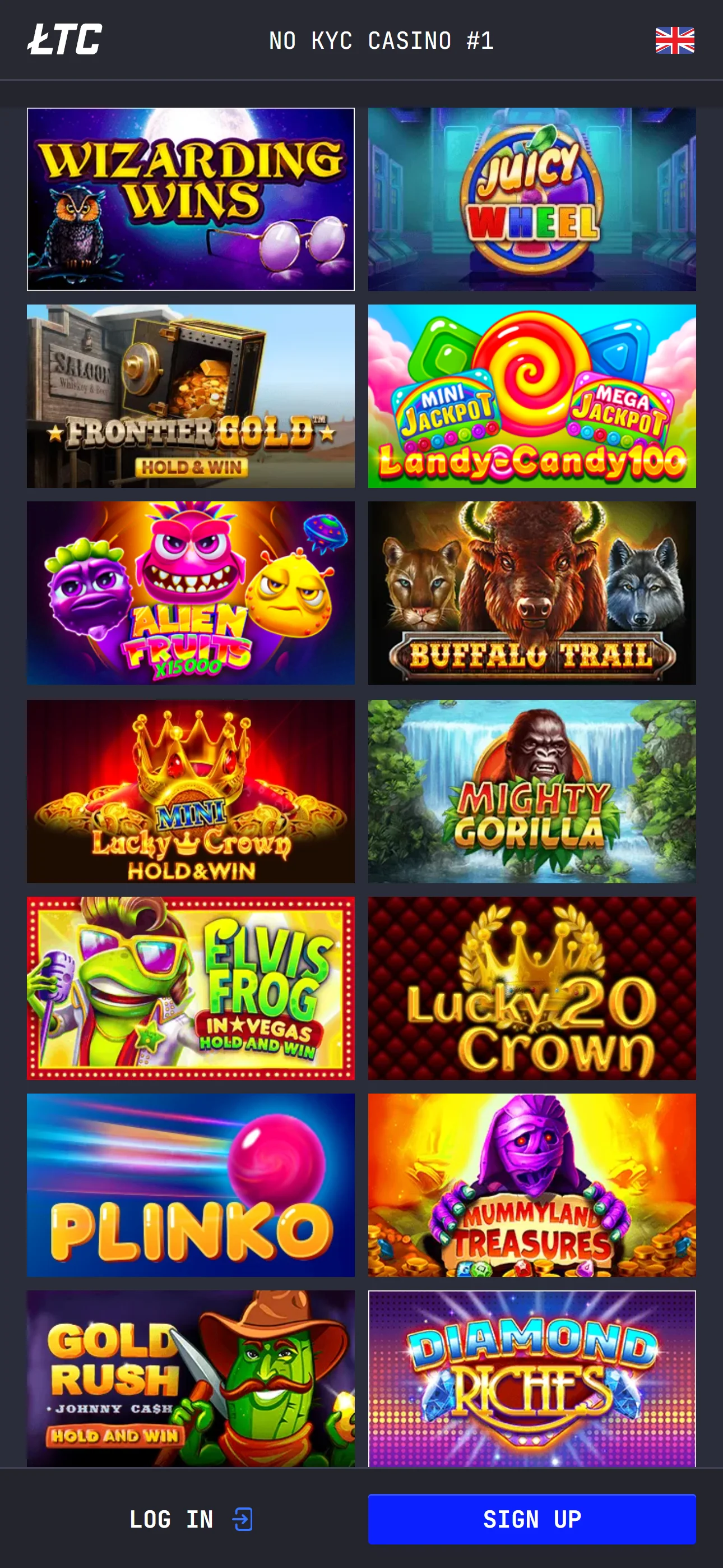 LTC Casino — mobiel